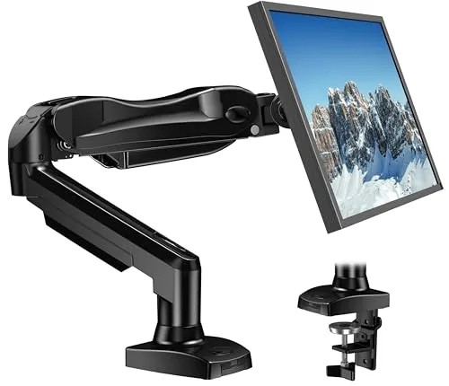 VESA-Universalhalterung 44 cm Auszug 360° Drehbar - Robuste Halterung für 13-32 Zoll Monitore, mit 80° Neigungswinkel und flexibler Montageoption. Ideal für ergonomisches Arbeiten und optimalen Sichtwinkel.
