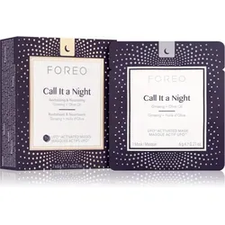 FOREO UFOTM Call It a Night revitalisierende Maske für die Nacht zur Erneuerung der Haut mit nahrhaften Effekt 7x6 g
