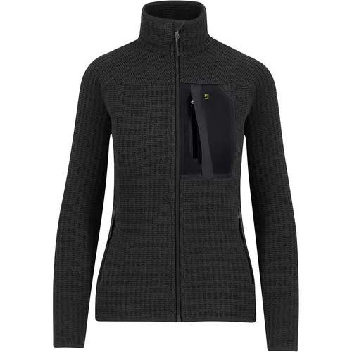 Karpos Damen Rocchetta Evo Fleece Jacke (Größe XS, schwarz)