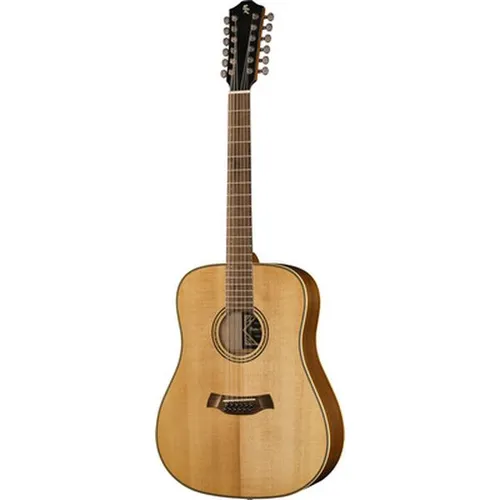 Baton Rouge X34S/D-12 Westerngitarre - Dreadnought mit massiver Fichtendecke, Walnussboden und -zargen, ideal für kraftvollen Klang und Spielkomfort. Perfekt für Musiker, die Qualität und Stil schätzen.