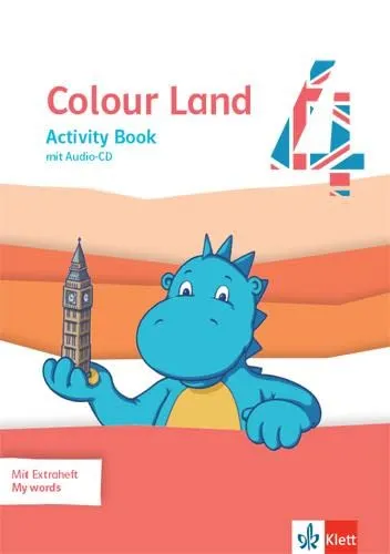 Colour Land 4. Ab Klasse 3: Activity Book mit Audio-CD Klasse 4 (Colour Land. Ab Klasse 3. Ausgabe ab 2020)