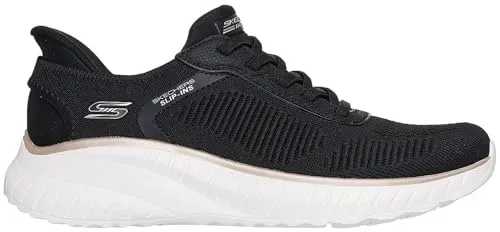 Skechers Bobs Squad Chaos Current Muse Slip-On Schwarz Größe EU 40 - Stylische Skechers Slip-Ons für Damen in Schwarz – ideal für lässigen Komfort und müheloses Hineinschlüpfen. Perfekt für entspannte Tage und vielseitige Outfits!