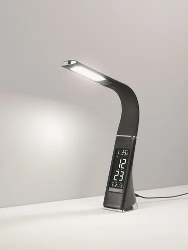 casa Nova LED-Tischlampe SWING - Tischleuchte mit modernem Design, 48 cm hoch und energiesparender LED-Beleuchtung, ideal für Schreibtische und Wohnräume.