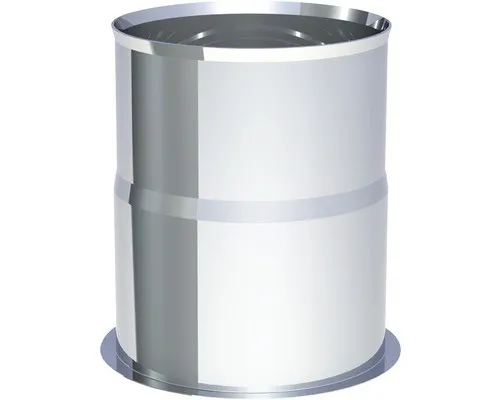 Pellet-Line Wandfutter Ø 80mm - Aschesauger Zubehör aus hochwertigem Edelstahl, ideal für eine langlebige und sichere Verbindung Ihrer Pelletheizung.