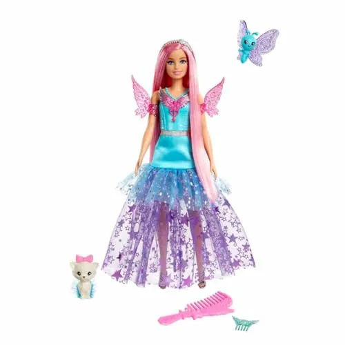 Barbie " Malibu CM Puppe Mit Zwei Märchen Haustiere A Touch Von Magictoy Neu Box