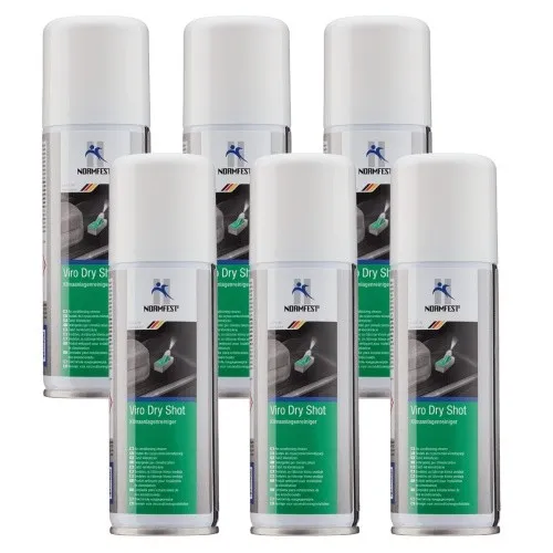 Normfest Viro Dry Shot Klimaanlagenreiniger Desinfektion Klimaanlage 6x 100ml