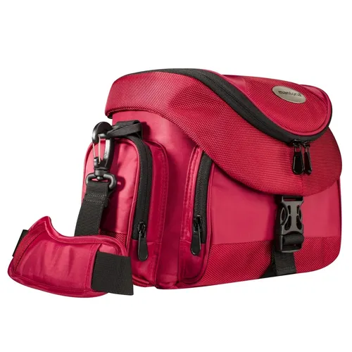 Mantona Premium Fototasche rot/schwarz by studio-ausruestung.de