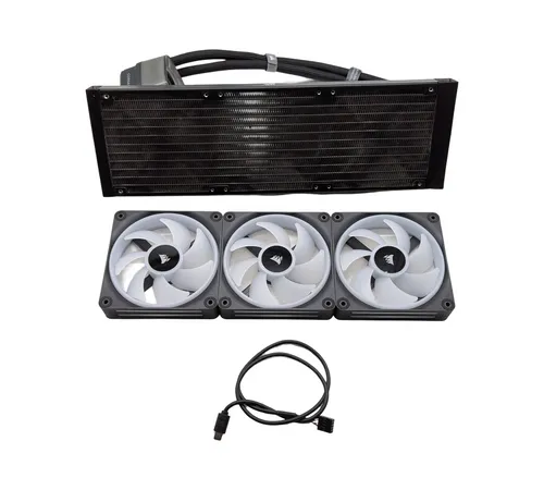 Corsair iCUE LINK H150i LCD RGB, schwarz All-in-One