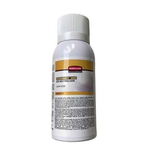 Rubbermaid Commercial Products Microburst 3000 Aerosol | Nachfüllung für Lufterfrischer | 75 ml, Clean Sense Duft