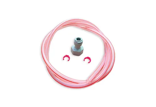 ich-zapfe Bierzapfanlage Bierschlauch John Guest komplett - 3/8" und 5/8" Aufschraub-Verbinder