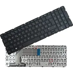 Original Laptop Tastatur QWERTZ für HP Pavilion 725365-001 749658-031 749658-131 7J1440 7J1590 9Z.N9HSC.601 9Z.N9HSC.60G / Deutsches Tastaturlayou... - Schwarz