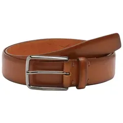 Lloyd Belts Herrengürtel 0111 - Hochwertiger bombierter Vollrindledergürtel in cognac, ideal für stilbewusste Männer. Breite: 35 mm, mit edlem Kantenfinish für einen eleganten Look.