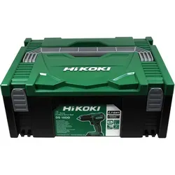 HiKOKI Akku-Bohrschrauber DS18DD 18V 55Nm - Akkuschrauber mit bürstenlosem Motor, 20-stufiger Drehmomenteinstellung und LED-Arbeitslicht. Inklusive 2x 3,0Ah Akku und Ladegerät, ideal für präzises Bohren und Schrauben in Holz und Stahl.
