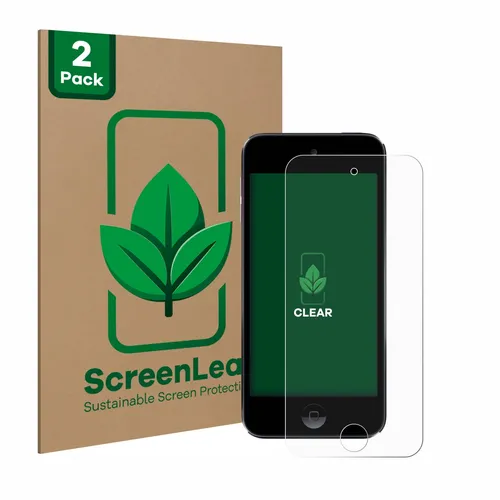 2x ScreenLeaf Displayschutzfolie für Apple iPod Touch (Gen.5/6/7) nachhaltig