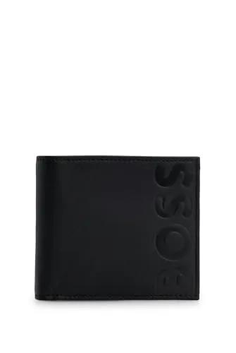 BOSS Hugo Herren Big Bb_4 Cc Coin Geldbeutel, Black1, ONESI EU - Herren-Geldbörsen mit hochwertiger Verarbeitung und stilvollem Design für den modernen Mann.