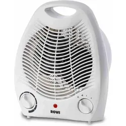 Rowi HHL 2000/3/4 Heizlüfter 2000 W - Heizlüfter mit 2000 W für schnelle Wärme, ideal für kalte Tage in Wohnräumen oder Werkstätten.