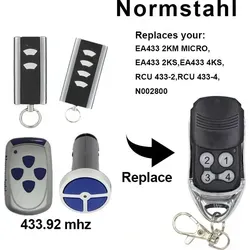 Handsender für Normstahl EA433-2K EA433-4K - Ersatz-Fernbedienung für Normstahl, einfach zu programmieren und ideal für Ihre Sicherheitstechnik-Zubehör-Bedürfnisse.
