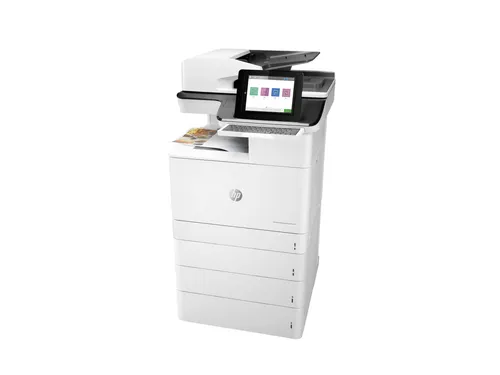 HP Color Laserjet Flow M776z - 4-in-1 Farb-Multifunktionsdrucker, hohe Papierkapazität und anwenderfreundliche ausziehbare Tastatur