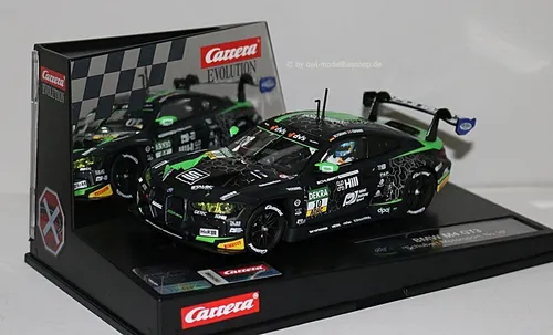 Carrera 27747 BMW M4 GT3 „Schubert Motorsport, No.10“ - Carrera Evolution Slotcar im Maßstab 1:32 mit Front-, Rück- und Bremslicht – perfekt für spannende Rennmomente!