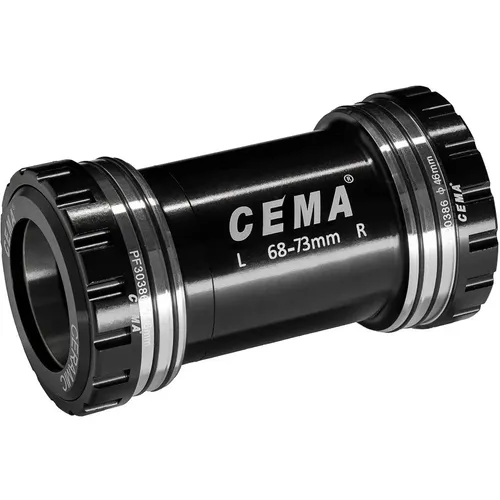 Cema Bracketas PF30 inkl. Kit Sram Dub - Keramik Schwarz - Hochwertiger Bracket für Fahrradschaltungen, gefertigt aus langlebiger Keramik. Ideal für präzise Leistung und einfaches Handling im Outdoor-Einsatz.