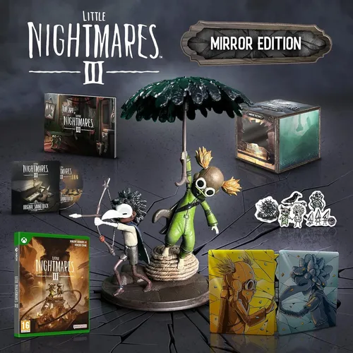 Little Nightmares III (3) Mirror Edition für Microsoft Xbox One & Series X - Erlebe spannende Abenteuer in dieser einzigartigen Plattform-Welt. Die Mirror Edition bietet fesselnde Grafiken und ein packendes Gameplay für stundenlangen Spielspaß.