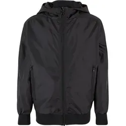 Urban Classics Kinder Windbreaker für Jungen – Übergangsjacke mit Kapuze - Leichte und bequeme Regenjacke für Jungen in verschiedenen Farben, ideal für windige Tage und Outdoor-Abenteuer. Die Kapuze schützt zuverlässig vor Wettereinflüssen.