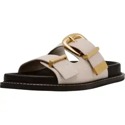 Steve Madden Pantoletten aus Leder - Stylische Pantoletten aus hochwertigem Leder mit gepolsterter Decksohle für höchsten Komfort. Ideal für modische Akzente in der Sommergarderobe.