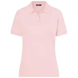 Classic Polo Ladies Hochwertiges Polohemd mit Armbündchen pink/rot, Gr. M