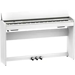 Roland F-701 Weiß E-Piano - Elegantes E-Piano für moderne Wohnräume, mit hochwertigen Klängen und stylischem Design für jeden Wohnstil.