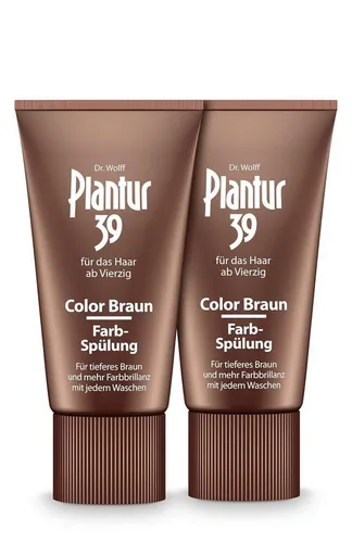 Plantur 39 Haarspülung Color Braun Farb-Spülung 150 ml, 2-tlg.