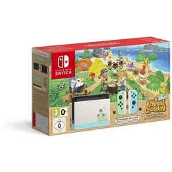 Nintendo Switch Animal Crossing Konsole (Limited Edition) - Limitierte Edition mit Animal Crossing New Horizons, perfektes Gaming für Fans der beliebten Reihe