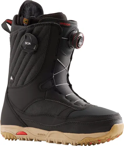 BURTON LIMELIGHT BOA Boot 2026 - Damen Snowboard Boots in Schwarz (Größe 41) - Snowboard Boots für Damen mit Dual-Zone BOA Schnürung für individuellen Halt und sofortigem Komfort. Ideal für alle Terrainarten, bietet Wärme und Dämpfung durch 3M Thinsulate und B3 Gel.