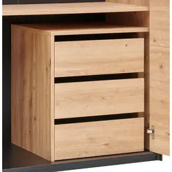 Voleo Schubkasteneinsatz, Eiche Artisan, Holzwerkstoff, 3 Schublade(n) Schubladen, 53x59x49 cm, Schlafzimmer, Kleiderschränke, Schrankzubehör, Schubkasteneinsatz