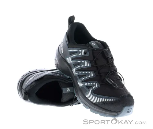 Salomon Unisex Xa Pro V8 Climasalomon Waterproof Wanderschuhe - Wasserdichte Wanderschuhe für Kinder mit SensiFit-Konstruktion für perfekten Sitz und Contagrip-Außensohle für hervorragenden Grip auf allen Oberflächen.