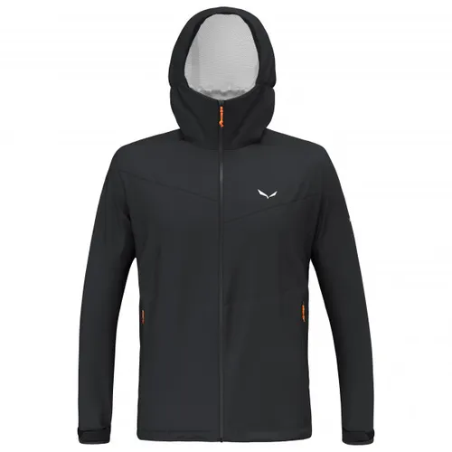 Salewa Puez 2.5L Ptx Jacket M - Schwarz, Herren Funktionsjacke - Leichte, wasserdichte und atmungsaktive 2,5-Lagen-Hardshelljacke für Herren, perfekt für Trekking und Wandern bei jedem Wetter.