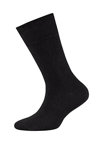 Camano Jungen 9300 Socken, Schwarz (Black 0005), 37-39 (39/42) EU