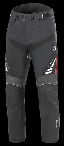 BÜSE B.Racing Pro Textilhose schwarz/anthrazit Gr. S - Motorradhose für Herren, wasserdicht und atmungsaktiv mit herausnehmbaren Protektoren für optimalen Schutz und Komfort beim Fahren.