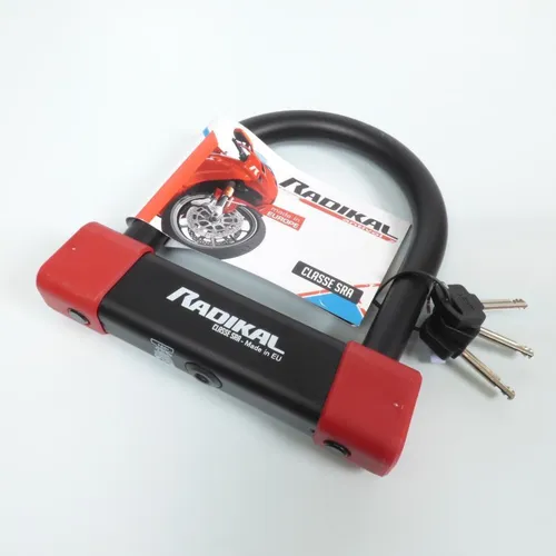 u-schloss mit sra-klassifizierung radikal für motorrad roller moped rk120125 neu