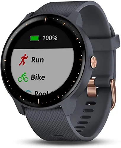 Garmin vvoactive 3 Music - GPS-Fitness-Smartwatch mit Musikplayer, 500 Songs offline hören und kontaktlos bezahlen mit Garmin Pay