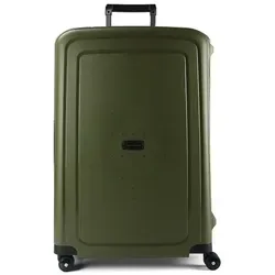 Samsonite S'Cure Spinner 4-Rollen Trolley 75 cm Oliv – Robuster Reisebegleiter - Der Samsonite S'Cure Spinner 4-Rollen Trolley 75 cm in Oliv bietet viel Stauraum, ist leicht zu manövrieren und ideal für längere Reisen.