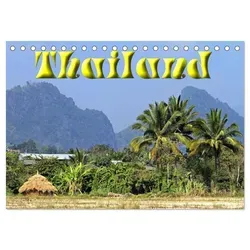 Thailand (Tischkalender 2026 DIN A5 quer) CALVENDO Monatskalender von Josef Lindhuber/ Calvendo / Calvendo / Kalender