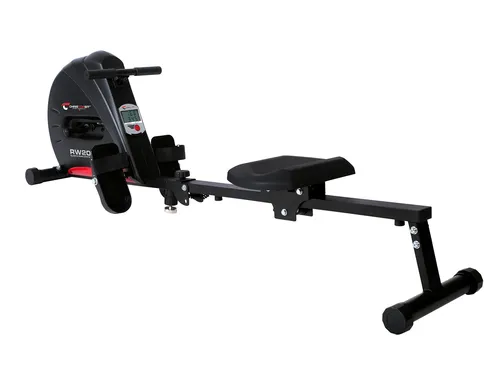 Christopeit Ruderzugmaschine RW 2000 Black Edition - B-Ware - Rudergeräte, hochwertige Black Edition für effektives Training zu Hause, ideal für Kraft- und Ausdauersteigerung.