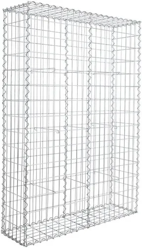 ESTEXO Gabionenzaun 100x200 cm – Steinkorb für individuelle Gartengestaltung - Gestalten Sie Ihren Garten mit dem ESTEXO Gabionenzaun. Der stabile Steinkorb aus 4 mm Draht und 5 x 10 cm Maschenweite ermöglicht eine einfache Montage und bietet vielseitige Gestaltungsmöglichkeiten für Ihre Außenanlagen.