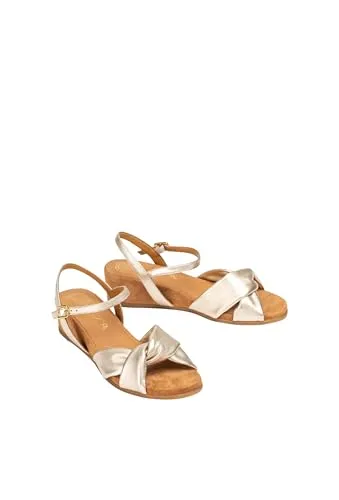 Unisa BADESI_LMT PLATINO Sandaletten in Gold für Damen, Größe 38 - Exklusive Sandaletten für Damen, die Stil und Eleganz vereinen. Der goldene Farbton und das hochwertige Design machen jedes Outfit zum Highlight. Für besondere Anlässe oder den täglichen Gebrauch – ein Must-Have für modebewusste Frauen.