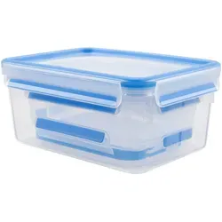 Emsa 3er Dose CLIP CLOSE - Transparente Frischhaltedosen, Made in Germany, 30 Jahre Garantie für langlebige Aufbewahrung im Haushalt und Büro