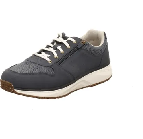 Joya Dynamo Zip Herren Sneaker Blau - Komfort mit Active-Sohle - Der Joya Dynamo Zip Herren Sneaker in Blau vereint modernen Stil und hohen Tragekomfort. Die Active-Sohle bietet optimale Dämpfung und Stabilität, ideal für den sportiven Alltag.