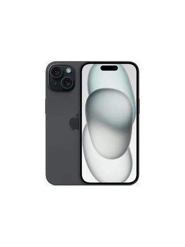 Apple iPhone 15 – 48 MP Kamera, 256 GB, Schwarz - Handy ohne Vertrag mit Dynamic Island, 48 MP Kamera für beeindruckende Fotos und USB-C Ladeanschluss. Robust und leistungsstark mit A16 Bionic Chip und Notruf SOS über Satellit.