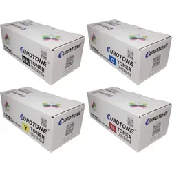 4x Eurotone Toner Alternative für Xerox 106R01569 Black Schwarz / 106R01566 Blau Cyan / 106R01567 Rot Magenta / 106R01568 Gelb Yellow