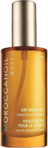 Moroccanoil Dry Body Oil 50 ml - Feuchtigkeit für die Haut - Ganzkörperpflege mit Arganöl, das Antioxidantien und essentielle Fettsäuren bietet. Zieht schnell ein, lindert Trockenheit und verbessert die Hautstruktur. Zart parfümiert mit dem Duft „Fragrance Originale“.