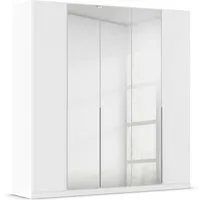 rauch ORANGE Drehtürenschrank Alabama mit Spiegel - Zeitloser Kleiderschrank in Weiß, 226 x 229 cm, mit praktischem Spiegel und viel Stauraum. Wählen Sie zwischen verschiedenen Zubehör-Paketen für Ihre individuelle Lösung im Schlafzimmer.